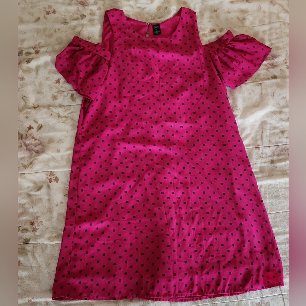 Pink Polka Dot Dress